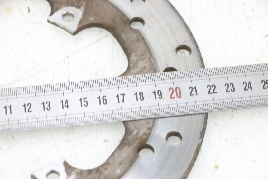 photo de FRONT BRAKE DISC PIAGGIO VESPA GTS SUPER IE 125 (2009 - 2016) - Zoom on usage condition