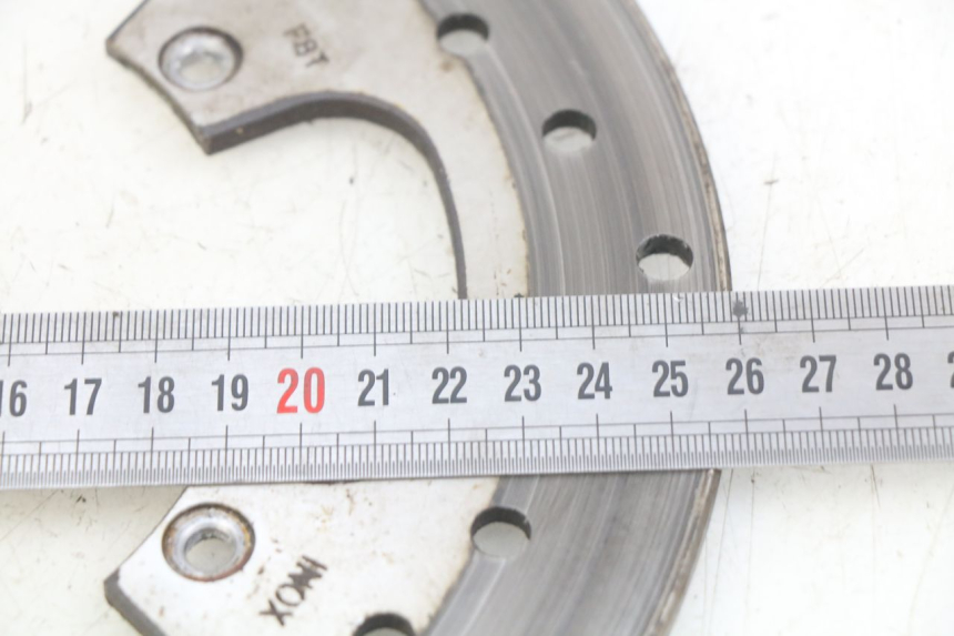 photo de FRONT BRAKE DISC PIAGGIO XEVO - X EVO 125 (2007 - 2017) - Zoom on usage condition