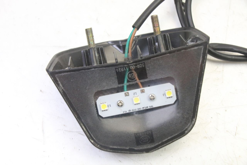 photo de NUMBER PLATE LIGHTING KIDEN KD125-G 125 (2018 - 2022) - Zoom on usage condition