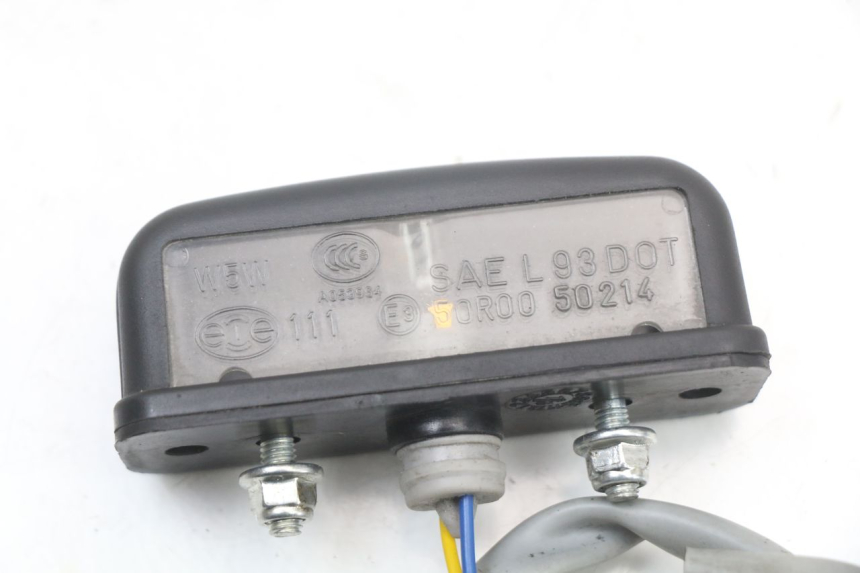 photo de NUMBER PLATE LIGHTING MOTO GUZZI NORGE 8V GT 1200 (2011 - 2016) - Component detail