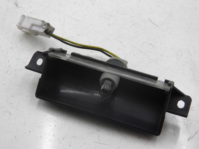 photo de NUMBER PLATE LIGHTING PIAGGIO XEVO - X EVO 125 (2010 - 2015) - Main view