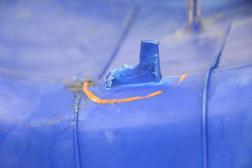 photo de FRONT FAIRING HYTRACK S 150 (2003 - 2011) - Fixing points details