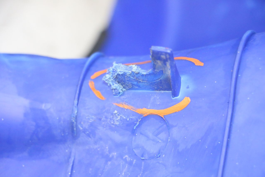 photo de FRONT FAIRING HYTRACK S 150 (2003 - 2011) - Surface and material condition