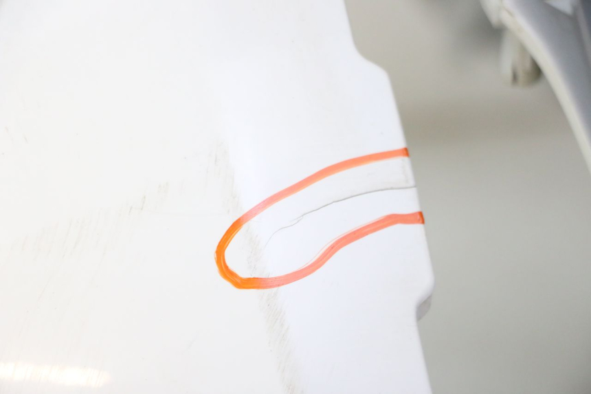 photo de FRONT FAIRING PEUGEOT TWEET PRO CARGO 50 (2018 - 2022) - Spare part profile view