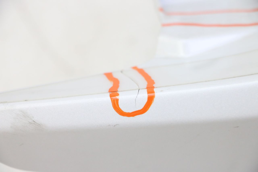 photo de REAR LEFT PANEL YAMAHA XJ6 ABS 600 (2008 - 2016) - Supplementary product photo