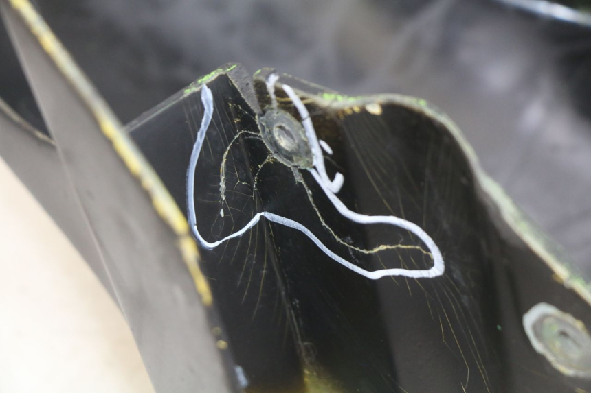 photo de FRONT FENDER KAWASAKI ZX-6R ZX6R 600 (1995 - 1997) - Alternative perspective