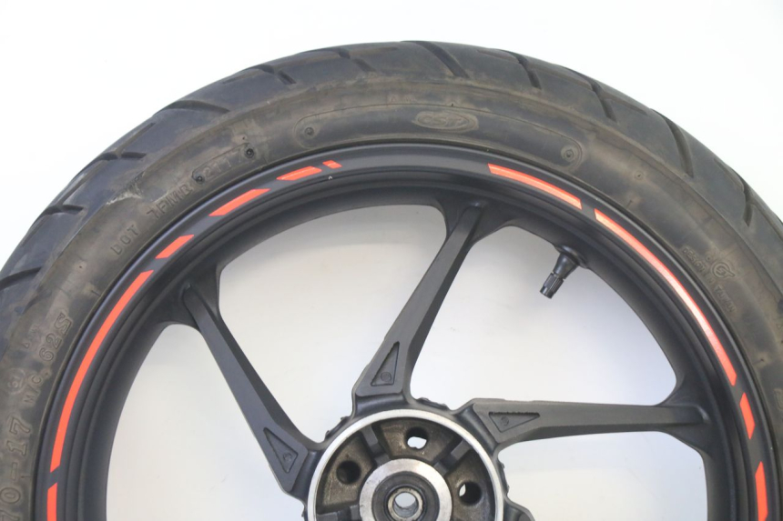 photo de REAR RIM AND TIRE KIDEN KD125-G 125 (2018 - 2022) - Zoom on usage condition