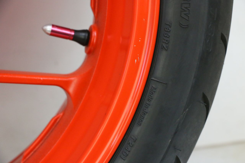 photo de REAR RIM AND TIRE YAMAHA MT-07 MT07 ABS 700 (2018 - 2020) - Detailed visual inspection