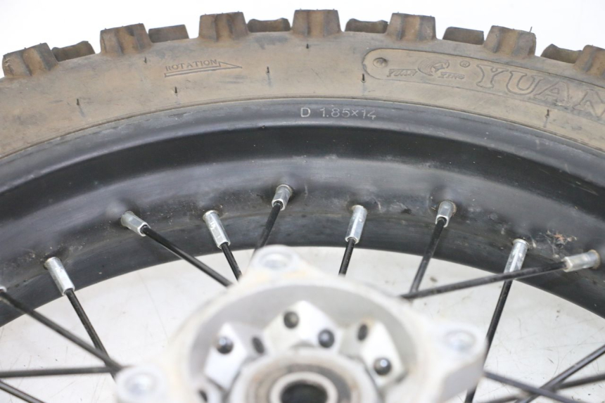 photo de REAR RIM AND TIRE APOLLO RFZ 125 - Product overview