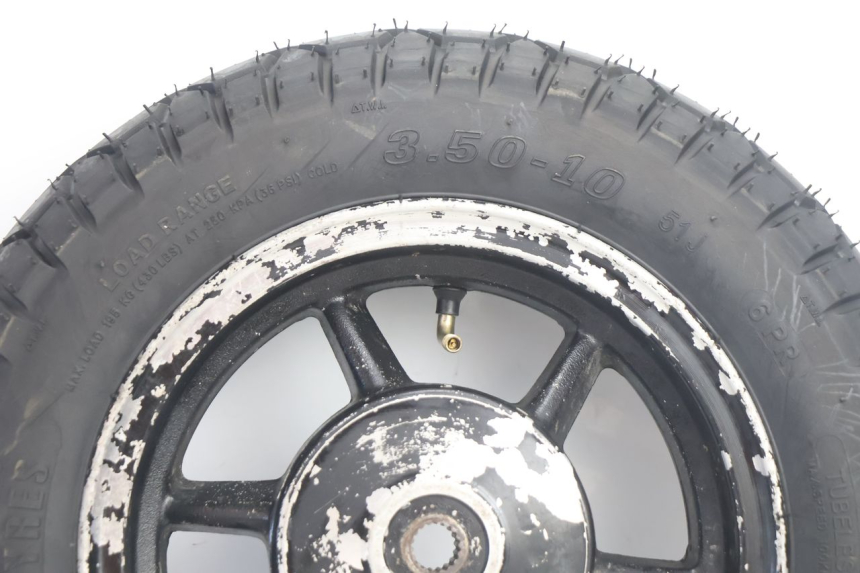 photo de REAR RIM AND TIRE TNT MOTOR ROMA 10' 2T 50 (2011 - 2018) - Component detail
