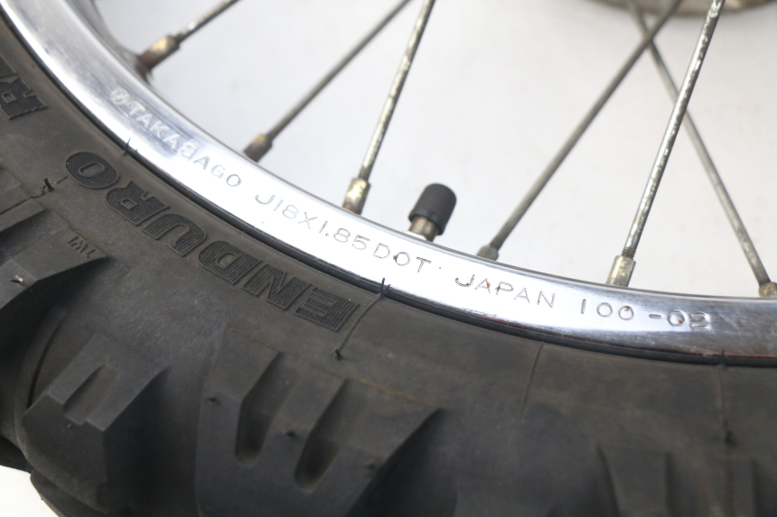 photo de REAR RIM YAMAHA DTR DT-R 125 (1989 - 2004) - Markings and original references