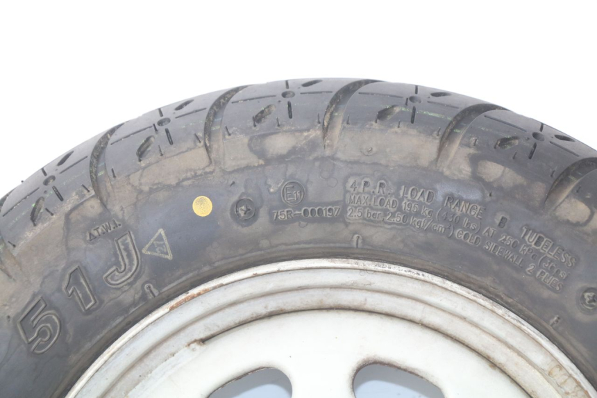 photo de REAR WHEEL RIM PEUGEOT KISBEE 4T 50 (2010 - 2017) - High-resolution close-up