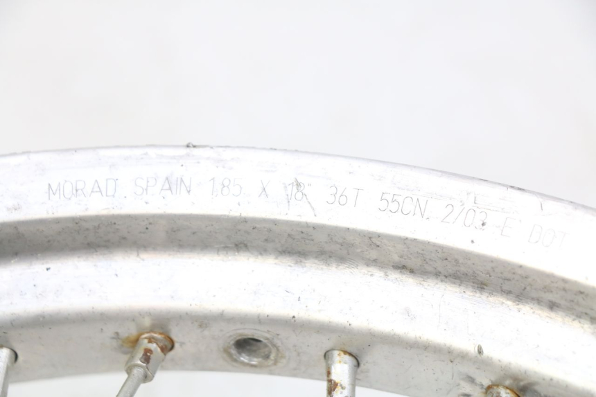 photo de REAR WHEEL RIM GAS-GAS SM ROOKIE 50 (2001 - 2005) - Surface and material condition