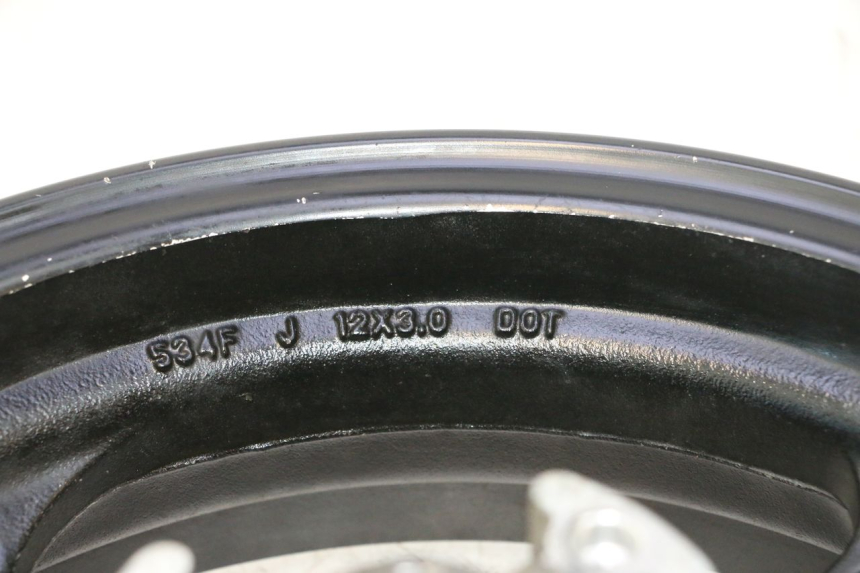 photo de FRONT WHEEL RIM KYMCO AGILITY 4T 50 (2018 - 2022) - Technical close-up