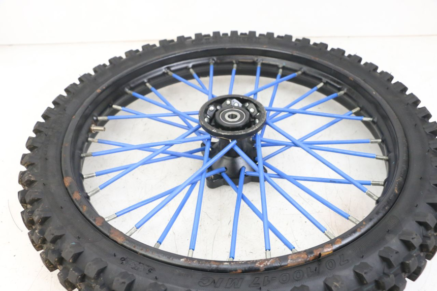 photo de FRONT WHEEL LONCIN DIRT BIKE 125 - Zoom on usage condition