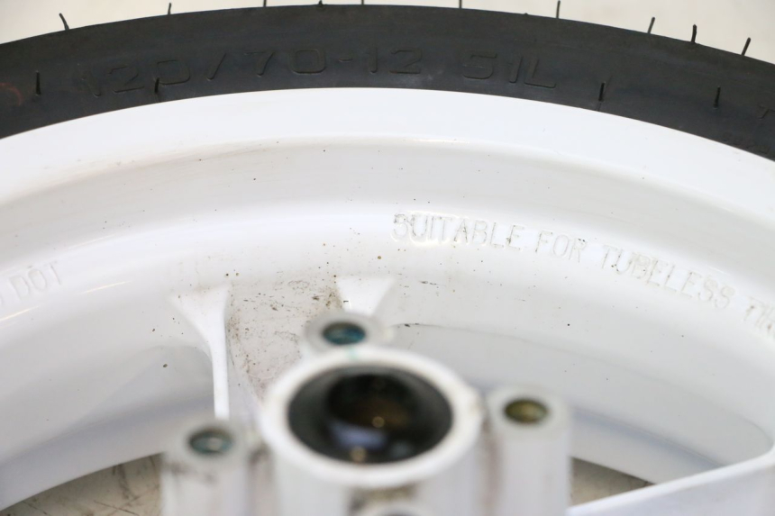 photo de FRONT RIM AND TIRE MBK BOOSTER ROCKET 50 (2004 - 2016) - Product overview