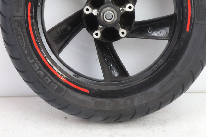 photo de FRONT RIM AND TIRE PEUGEOT CITYSTAR 2T 50 (2018 - 2021) - Additional view of the item