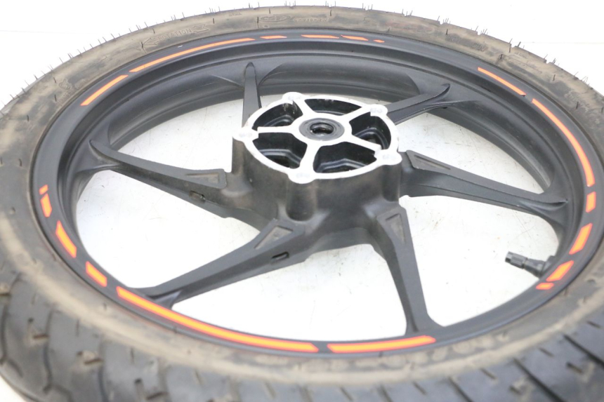 photo de FRONT RIM AND TIRE KIDEN KD125-G 125 (2018 - 2022) - Fixing points details