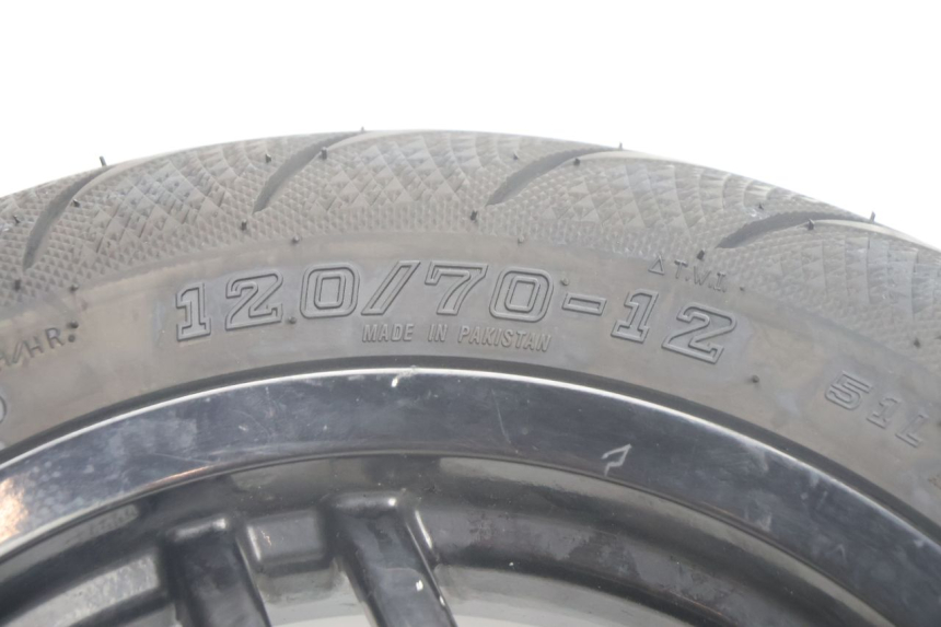 photo de FRONT RIM AND TIRE PEUGEOT LUDIX BLASTER 50 (2006 - 2014) - Component zoom