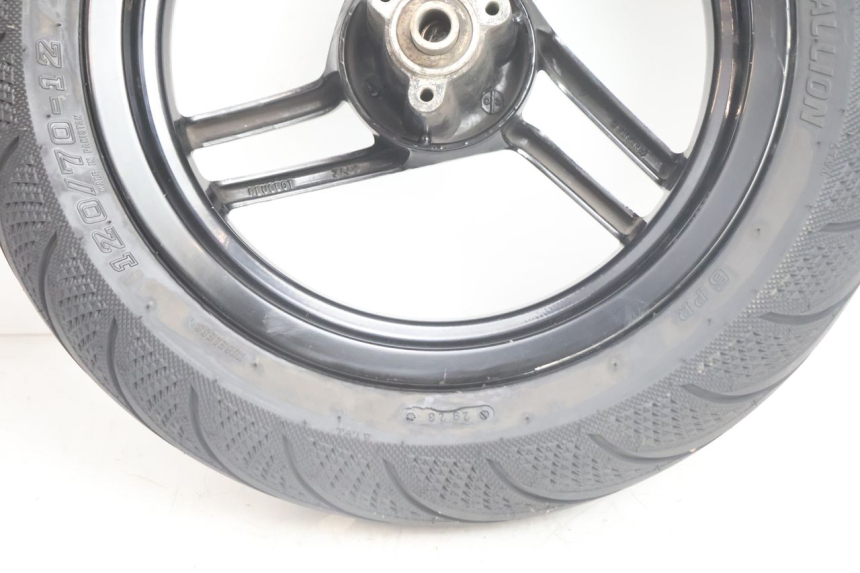 photo de FRONT RIM AND TIRE PEUGEOT LUDIX BLASTER 50 (2006 - 2014) - Surface and material condition