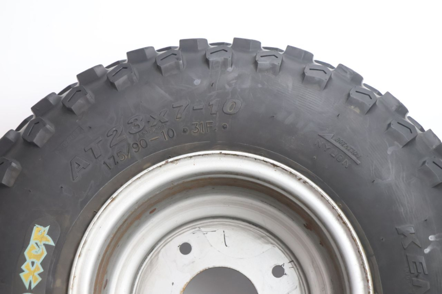 photo de FRONT RIM AND TIRE KYMCO MXU R 250 (2004 - 2010) - Markings and original references