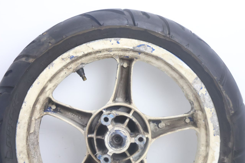 photo de FRONT RIM AND TIRE MBK NITRO 50 (2004 - 2008) - Additional view of the item