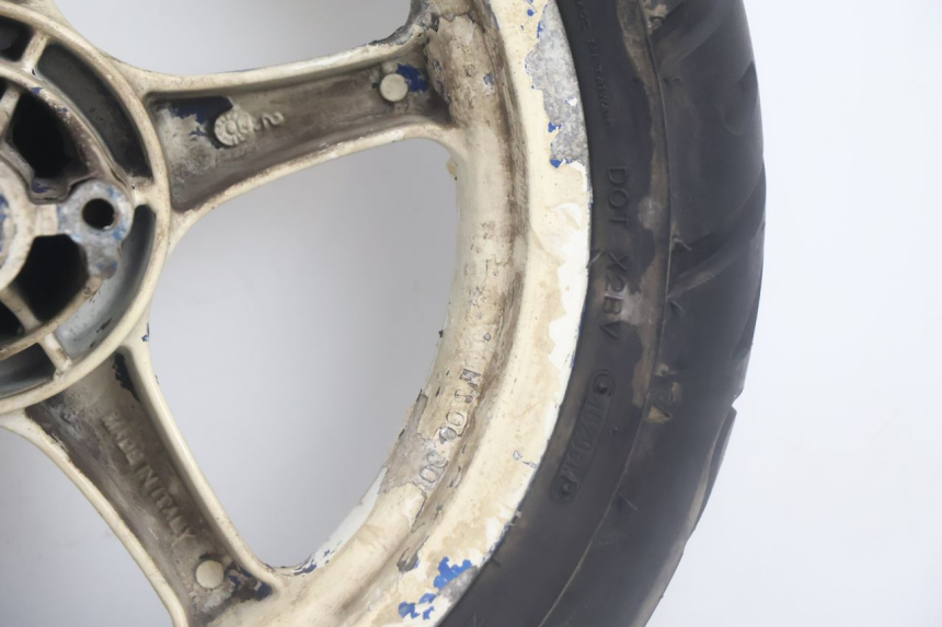 photo de FRONT RIM AND TIRE MBK NITRO 50 (2004 - 2008) - Detailed visual inspection