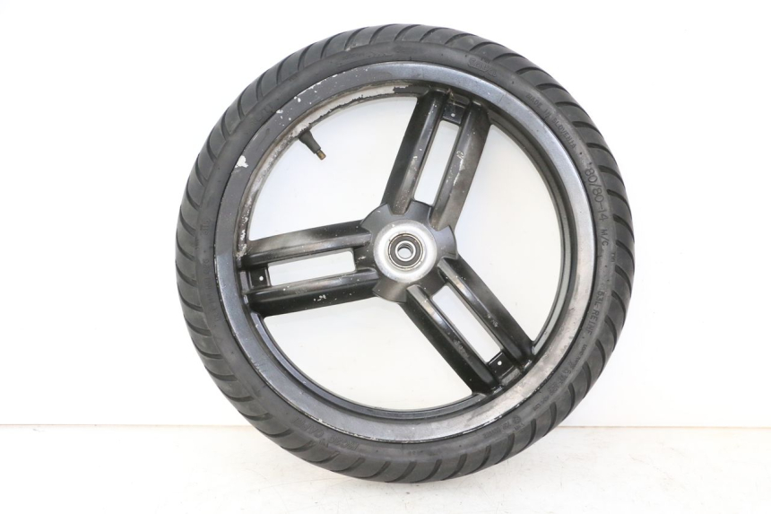 photo de FRONT WHEEL AND TIRE PEUGEOT LUDIX 50 (2008 - 2017) - Main view
