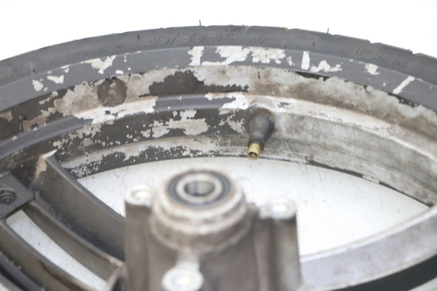 photo de FRONT WHEEL AND TIRE PEUGEOT LUDIX 50 (2008 - 2017) - Product overview