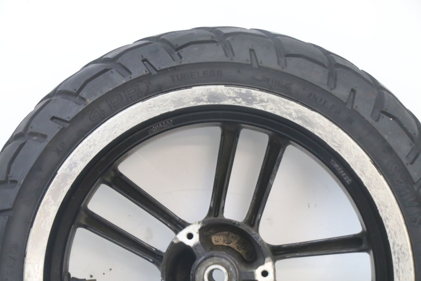 photo de FRONT RIM AND TIRE PEUGEOT SPEEDFIGHT 3 LC 2T 50 (2009 - 2015) - Surface and material condition