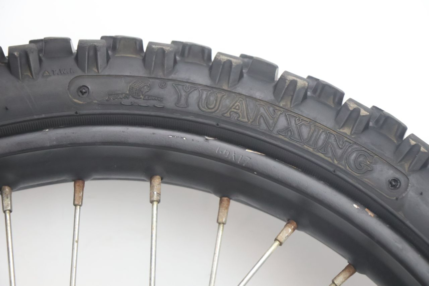 photo de FRONT RIM AND TIRE APOLLO RFZ 125 - Distinctive features