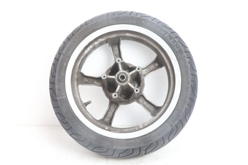 photo de FRONT RIM AND TIRE PEUGEOT SATELIS 125 (2006 - 2009) - Surface and material condition