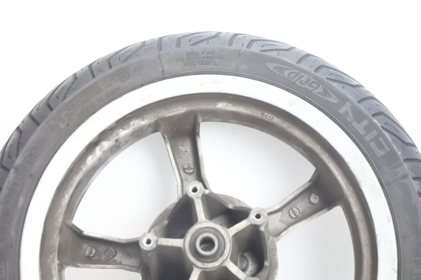 photo de FRONT RIM AND TIRE PEUGEOT SATELIS 125 (2006 - 2009) - Checked used part