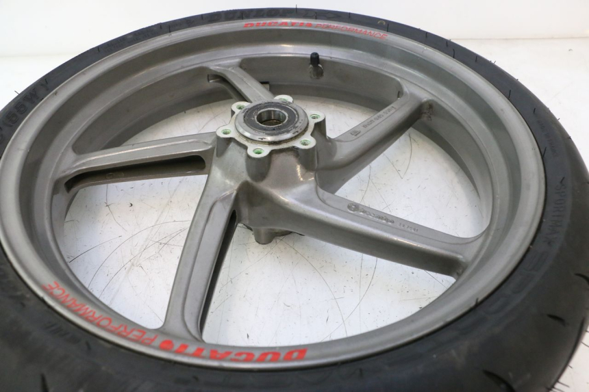 photo de FRONT RIM AND TIRE DUCATI SS IE DS CARENEE 1000 (2002 - 2006) - Markings and original references