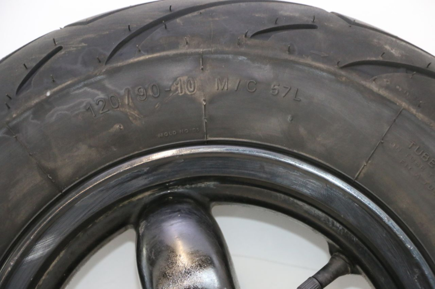 photo de FRONT RIM AND TIRE PEUGEOT TKR TREKKER FURIOUS 50 (2005 - 2014) - Detailed visual inspection