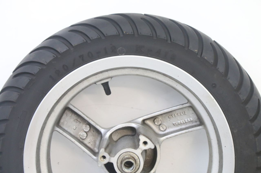 photo de FRONT RIM AND TIRE PEUGEOT VIVACITY NEW 2T 50 (2008 - 2017) - Surface and material condition