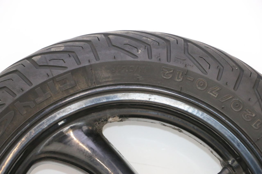 photo de FRONT RIM AND TIRE PEUGEOT VIVACITY 50 (1998 - 2003) - Used quality zoom