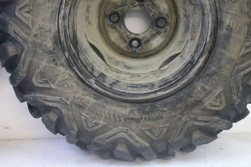 photo de FRONT RIM AND TIRE YAMAHA YFM GRIZZLY 550 (2008 - 2015) - Spare part profile view
