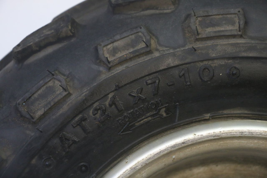 photo de FRONT RIM AND TIRE YAMAHA YFM R RAPTOR 250 (2008 - 2014) - Used quality zoom