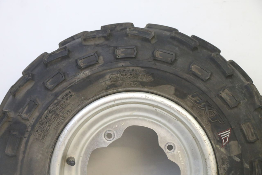 photo de FRONT RIM AND TIRE YAMAHA YFM R RAPTOR 250 (2008 - 2014) - Zoom on usage condition