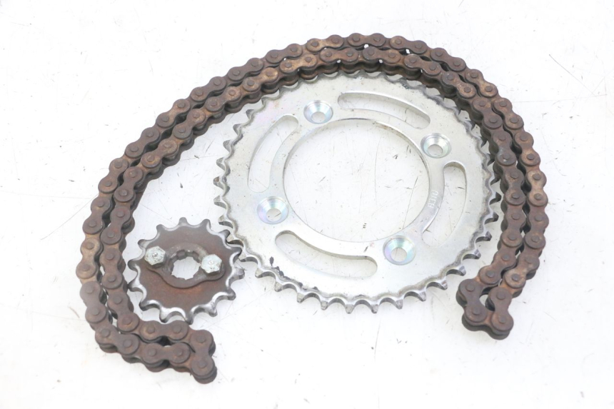 photo de CHAIN SPROCKET KIT HONDA CRF-F CRF F 110 (2019 - 2022) - Technical close-up