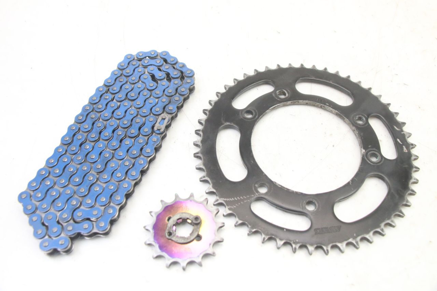 photo de CHAIN SPROCKET KIT DERBI SENDA SM DRD X-TREME 50 (2011 - 2017) - Component detail