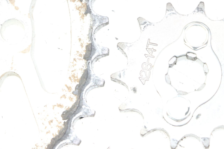 photo de CHAIN SPROCKET KIT APOLLO RFZ 125 - Alternative perspective