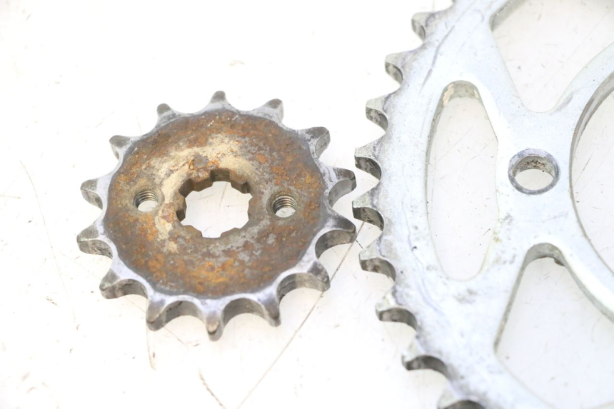 photo de CHAIN SPROCKET KIT APOLLO RFZ 125 - Zoom on usage condition