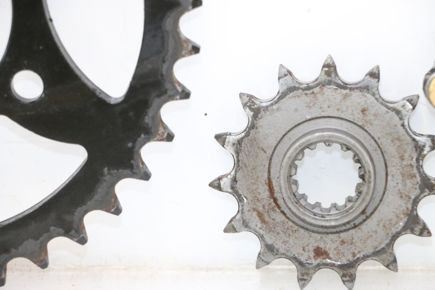 photo de CHAIN SPROCKET KIT KAWASAKI ZX-6R ZX6R 600 (2000 - 2002) - Markings and original references