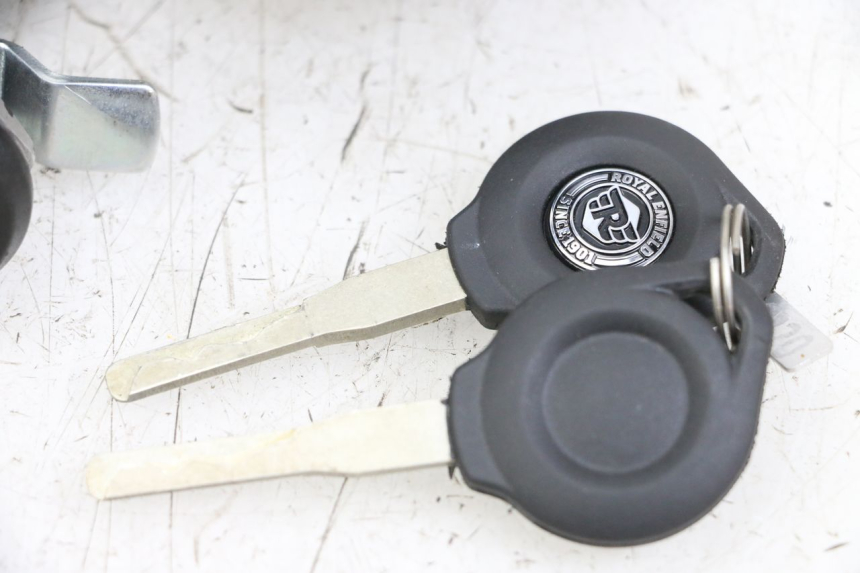 photo de LOCK SET KEY ROYAL ENFIELD CONTINENTAL GT 650 (2019 - 2024) - Markings and original references