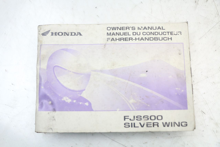 photo de USER MANUAL HONDA FJS SILVERWING SILVER WING 600 (2001 - 2010) - Main view