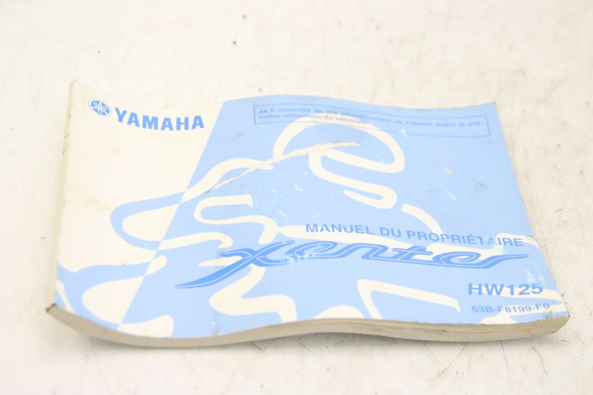 photo de USER MANUAL YAMAHA HW XENTER 125 (2011 - 2017) - Main view