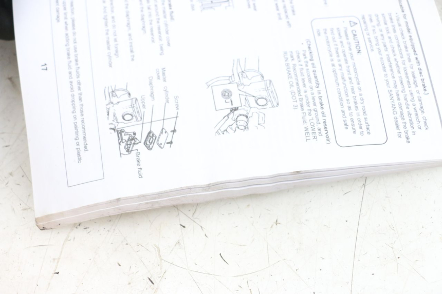 photo de USER MANUAL SYM JET 14 4T 50 (2018 - 2022) - Zoom on usage condition