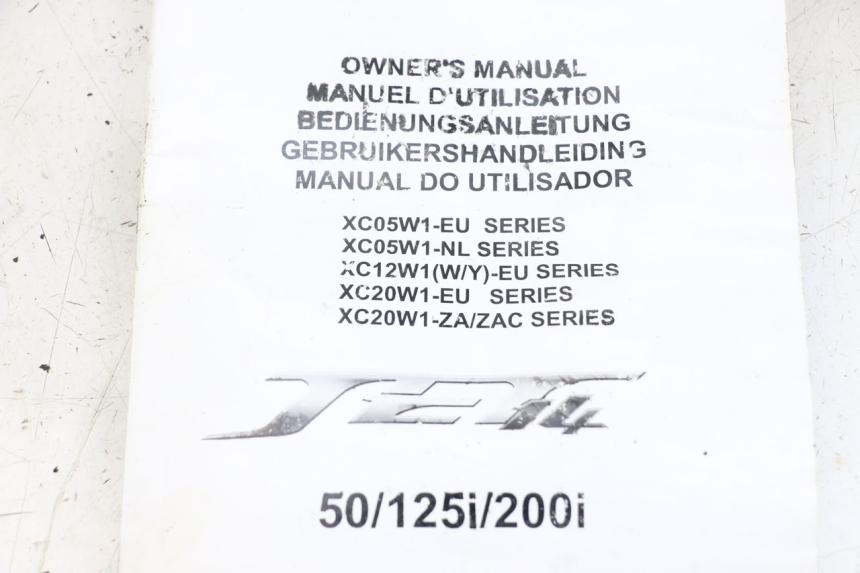 photo de USER MANUAL SYM JET 14 4T 50 (2018 - 2022) - Product overview